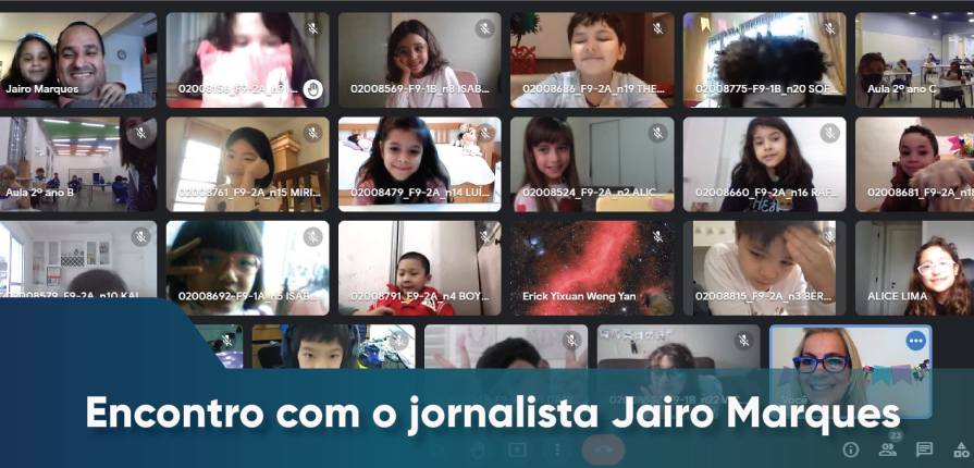 Leia mais sobre o artigo Encontro com o jornalista Jairo Marques – 2º ano